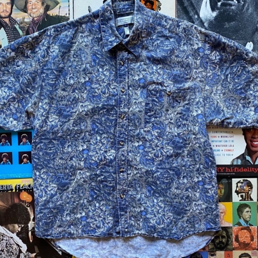 Vintage Unionbay Button Front Short Sleeve Shirt